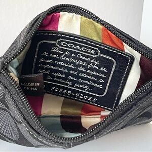 Coach Legacy Signature Wristlet